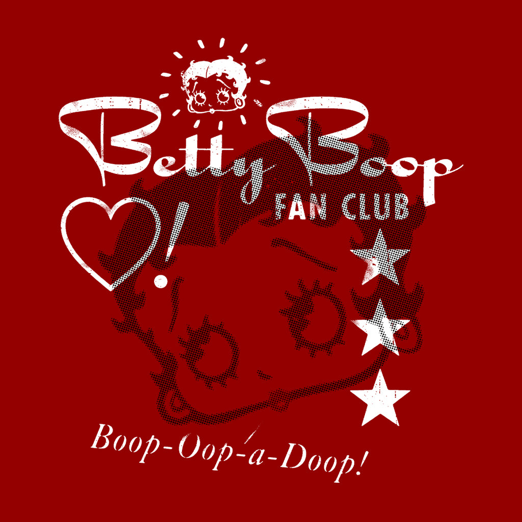 Betty Boop Oop A Doop Fan Club Women's Hooded Sweatshirt-Betty Boop Shop
