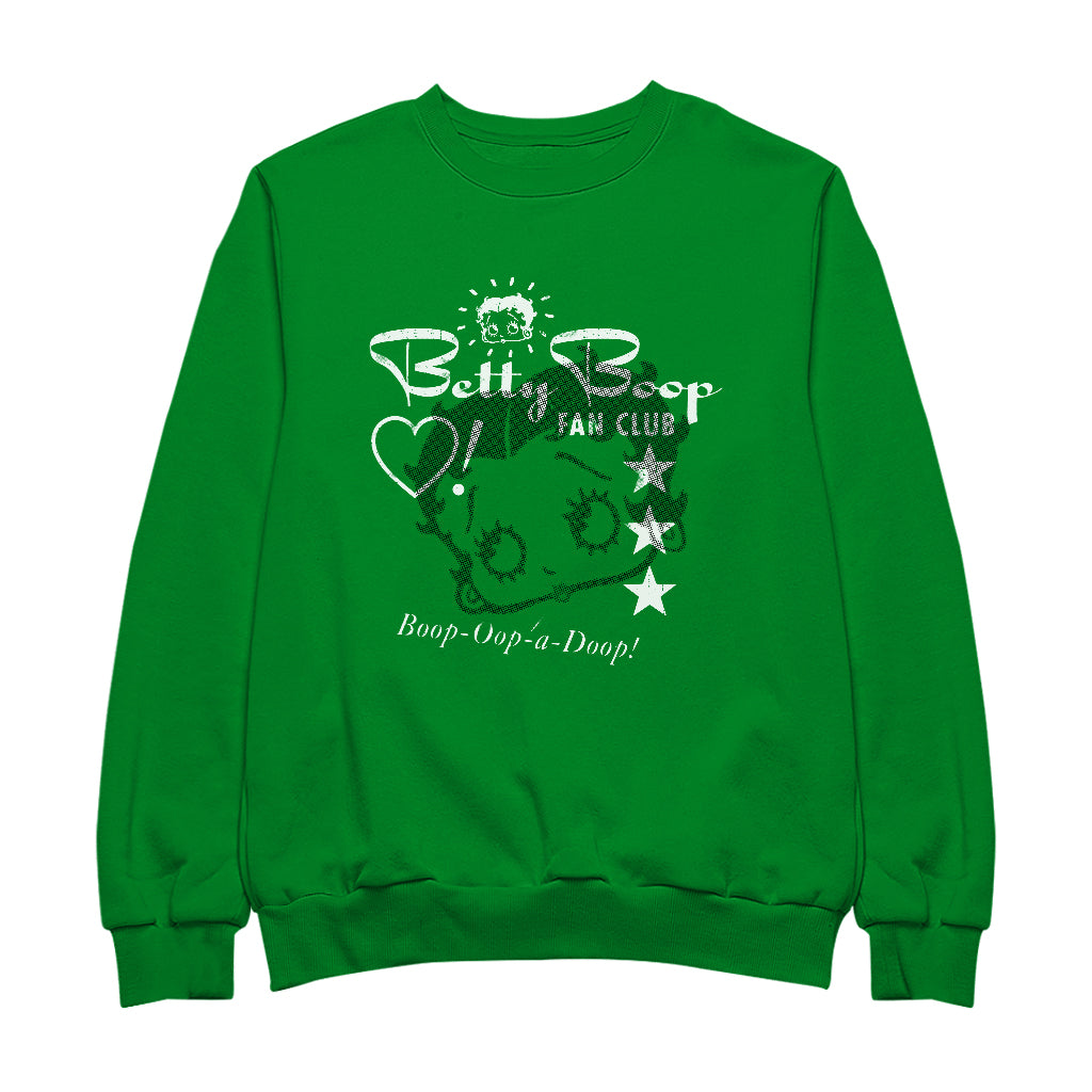Betty Boop Oop A Doop Fan Club Men's Sweatshirt-Betty Boop Shop