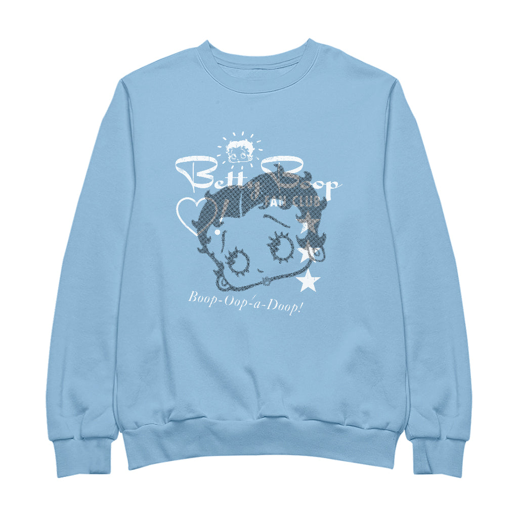 Betty Boop Oop A Doop Fan Club Men's Sweatshirt-Betty Boop Shop