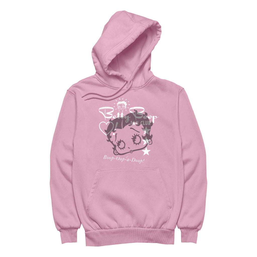 Betty Boop Oop A Doop Fan Club Women's Hooded Sweatshirt-Betty Boop Shop