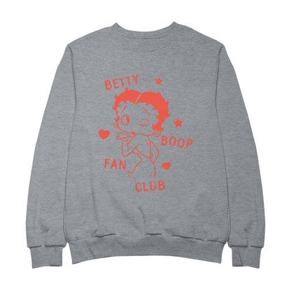 Betty Boop Fan Club Stamp Men's Sweatshirt