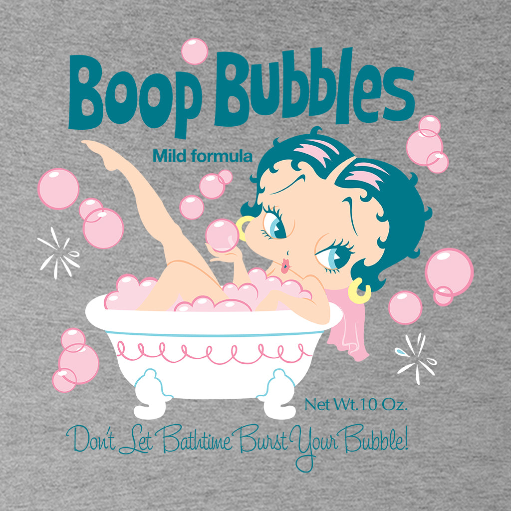 Betty Boop Bubble Bath Men's Sweatshirt-Betty Boop Shop