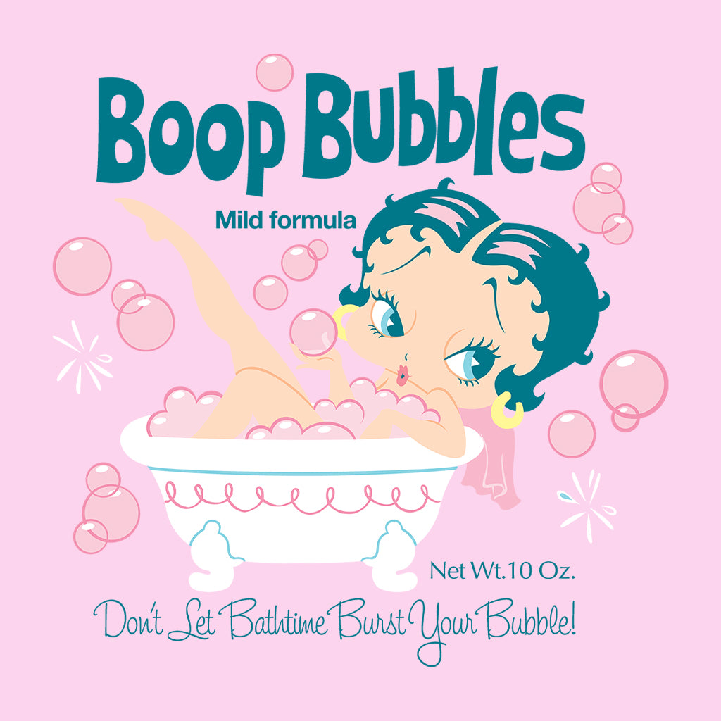 Betty Boop Bubble Bath Men's Sweatshirt-Betty Boop Shop