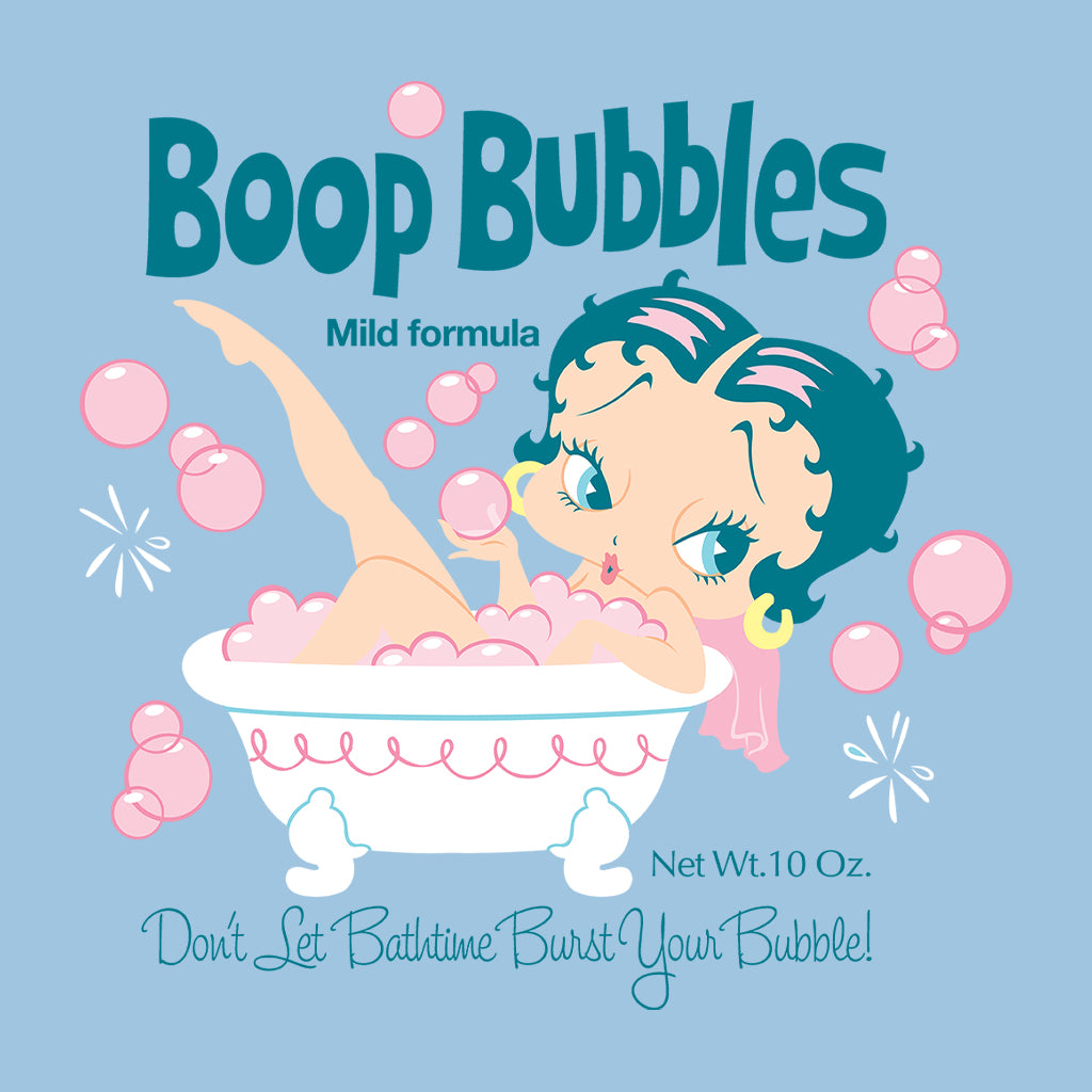 Betty Boop Bubble Bath Men's Sweatshirt-Betty Boop Shop