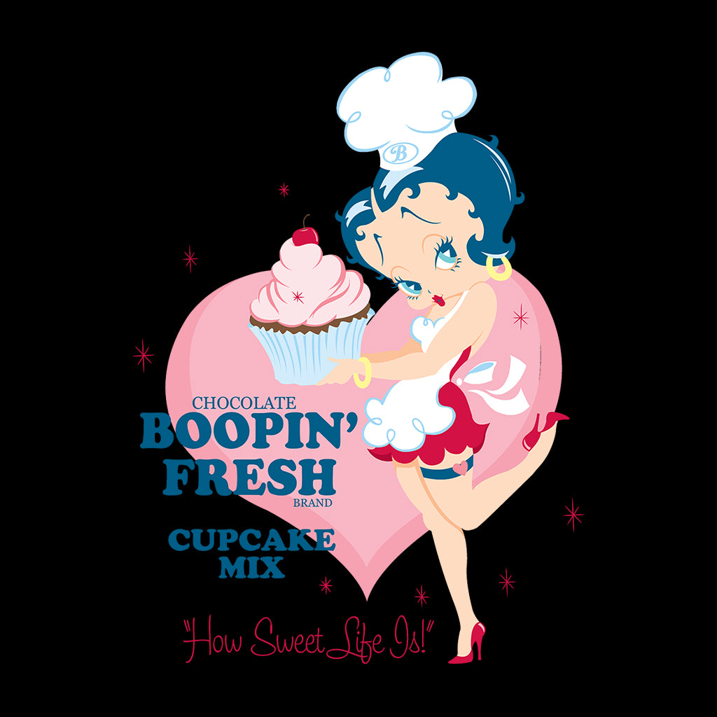Betty Boop Cupcake Mix Men's Sweatshirt-Betty Boop Shop