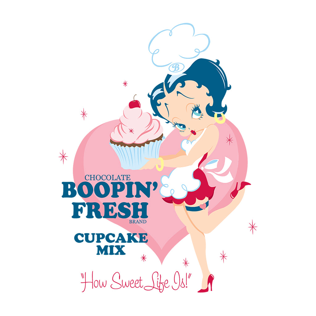 Betty Boop Cupcake Mix Men's Sweatshirt-Betty Boop Shop