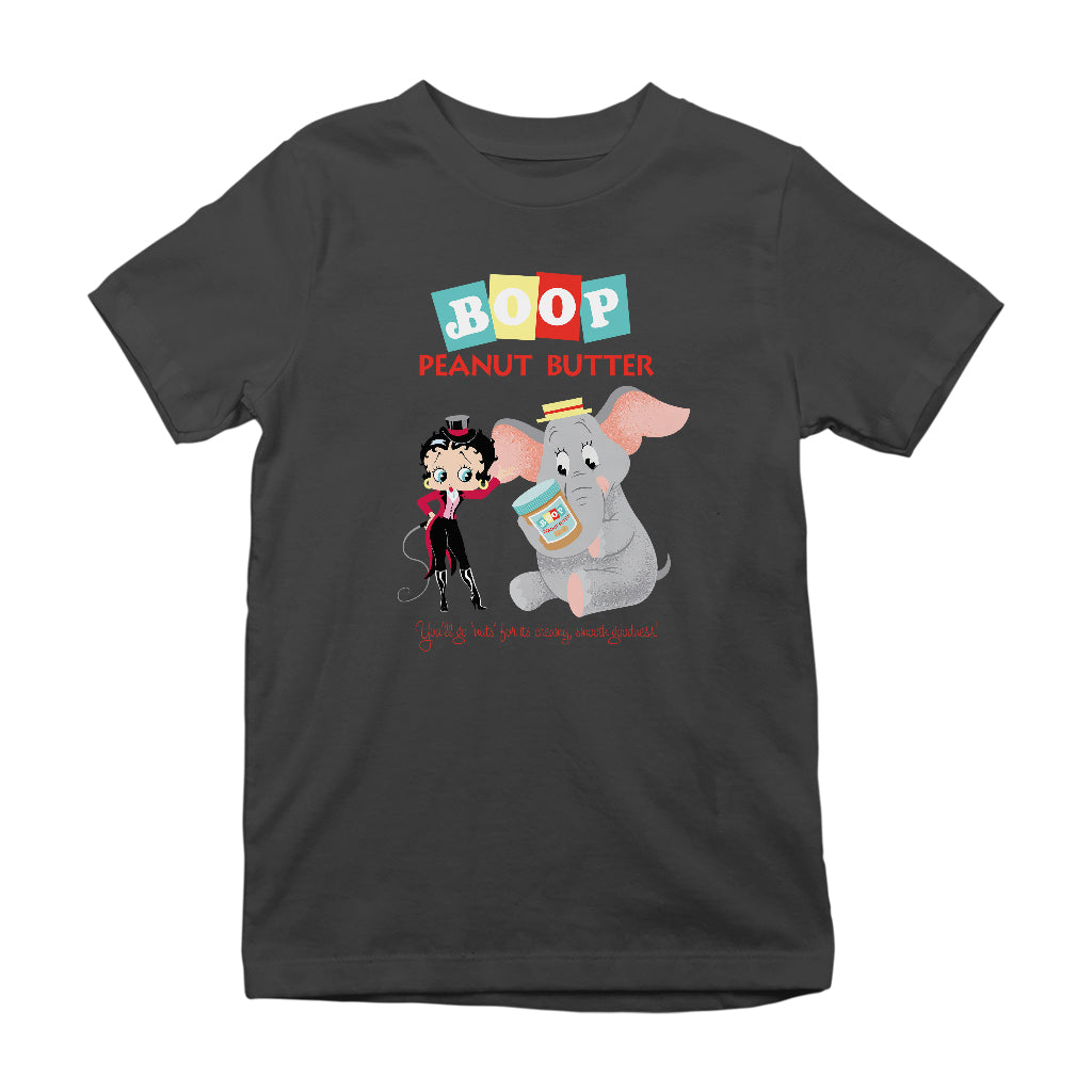 Betty Boop Peanut Butter Kids T-Shirt-Betty Boop Shop