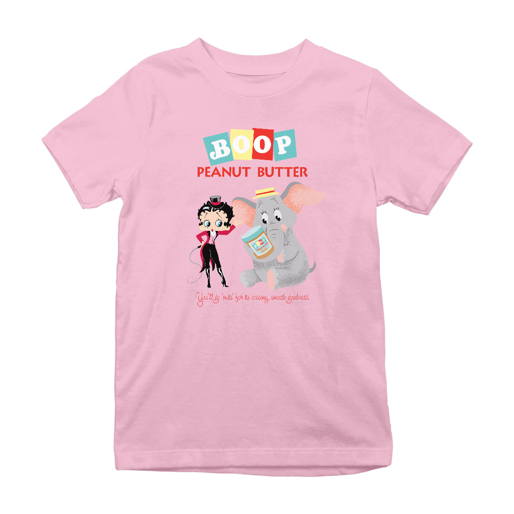 Betty Boop Peanut Butter Kids T-Shirt-Betty Boop Shop
