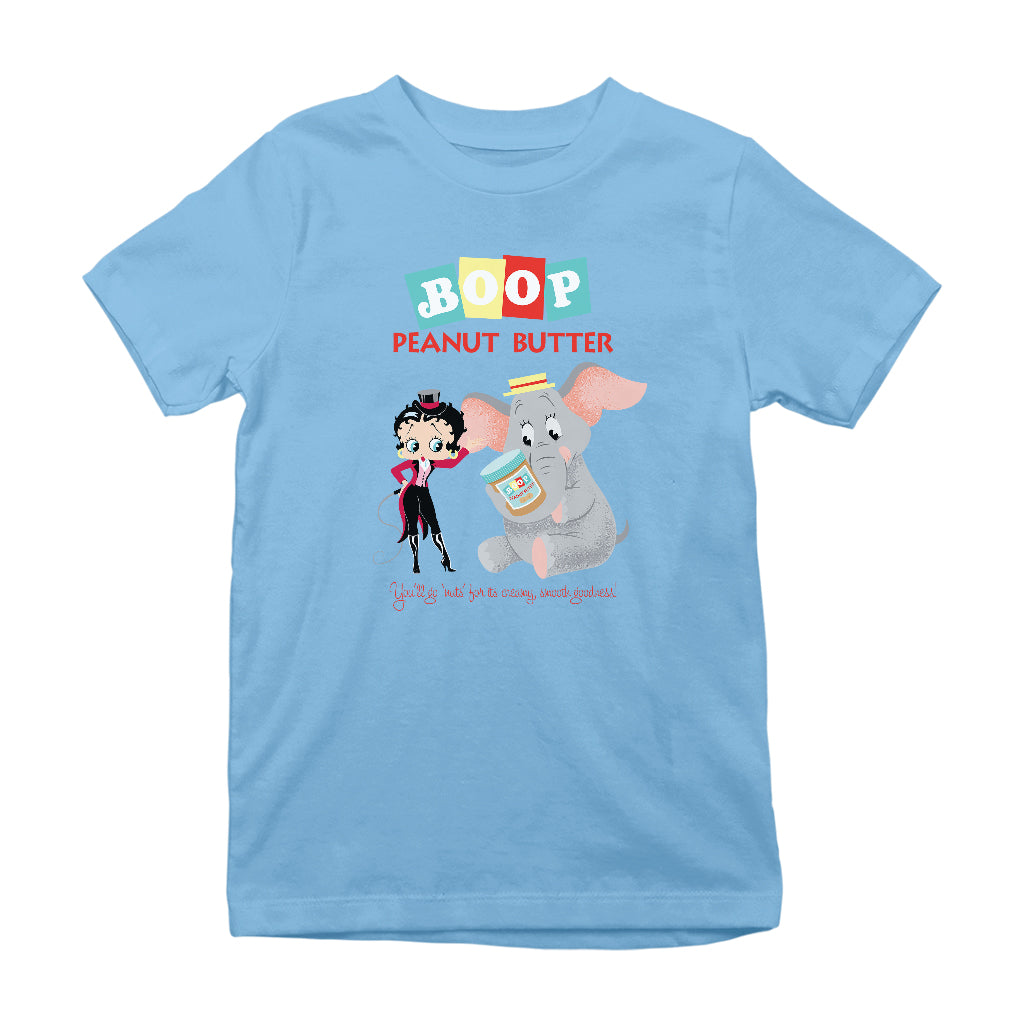 Betty Boop Peanut Butter Kids T-Shirt-Betty Boop Shop