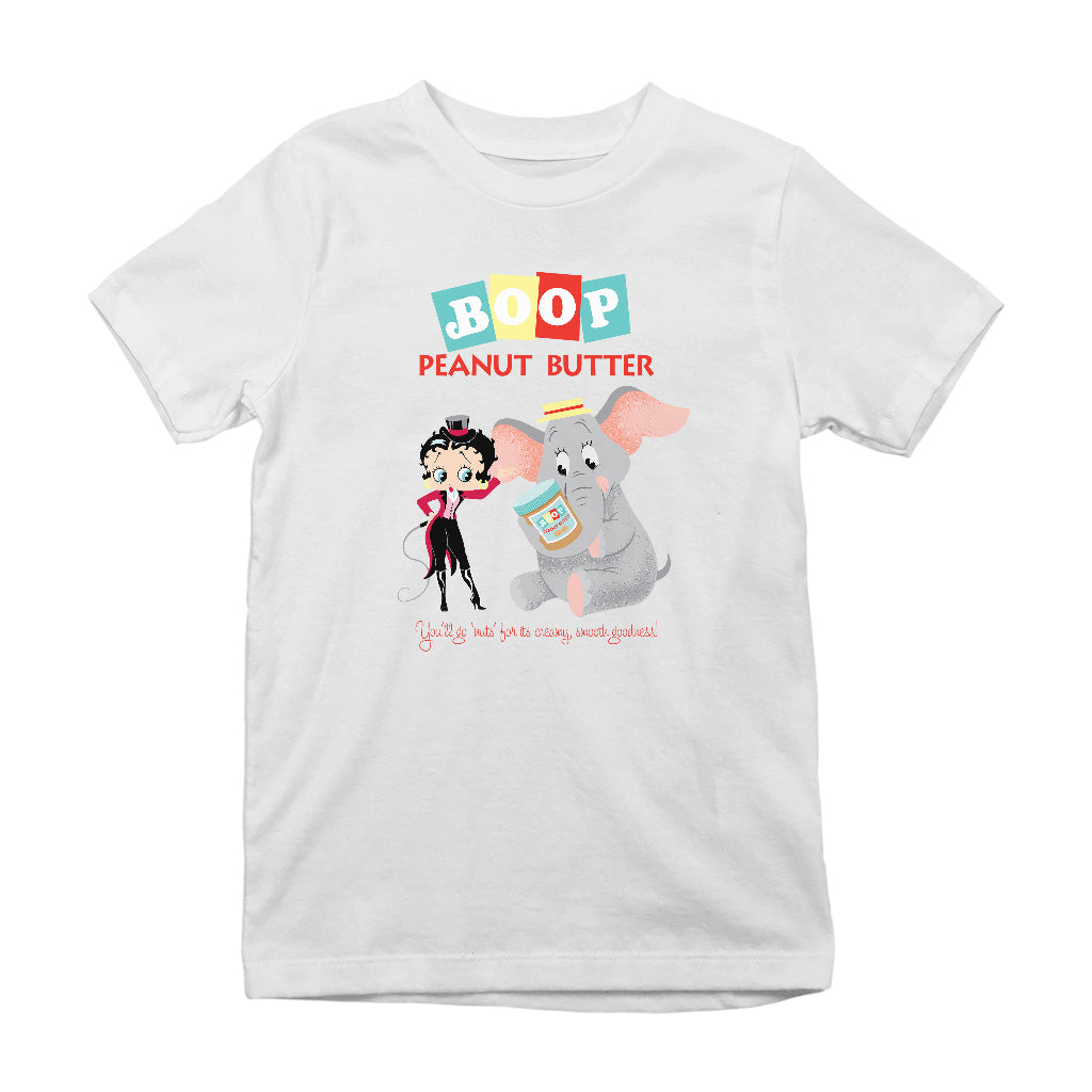 Betty Boop Peanut Butter Kids T-Shirt