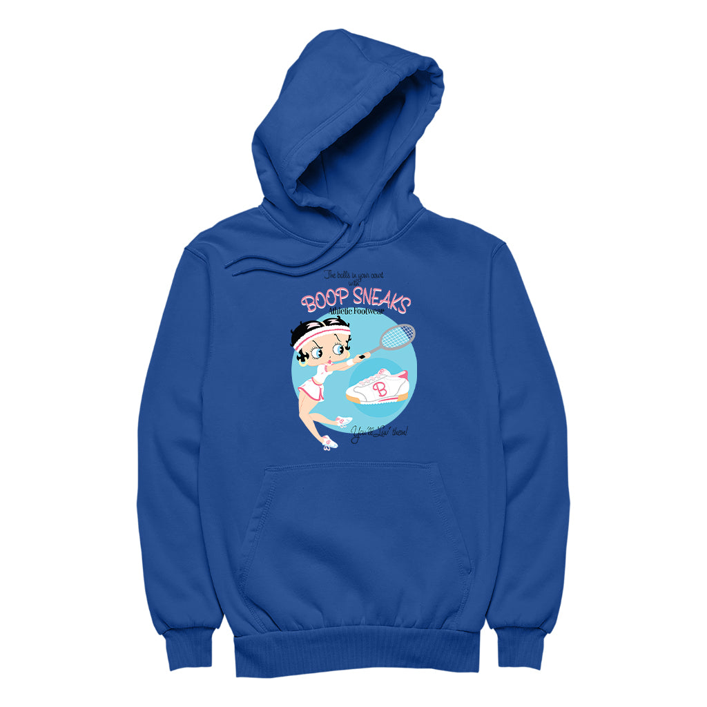 Betty Boop Athletic Footwear Men's Hooded Sweatshirt-Betty Boop Shop
