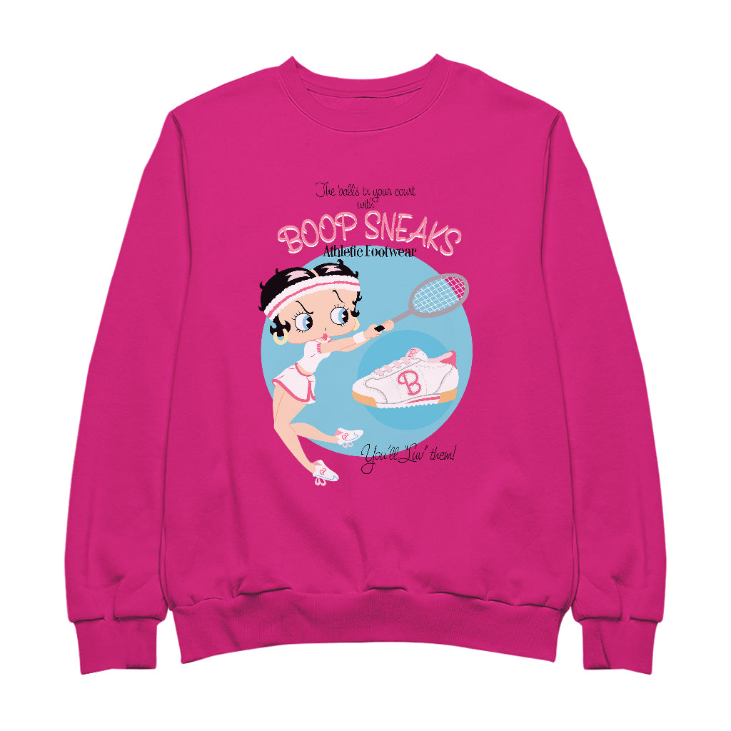 Betty Boop Athletic Footwear Men's Sweatshirt-Betty Boop Shop