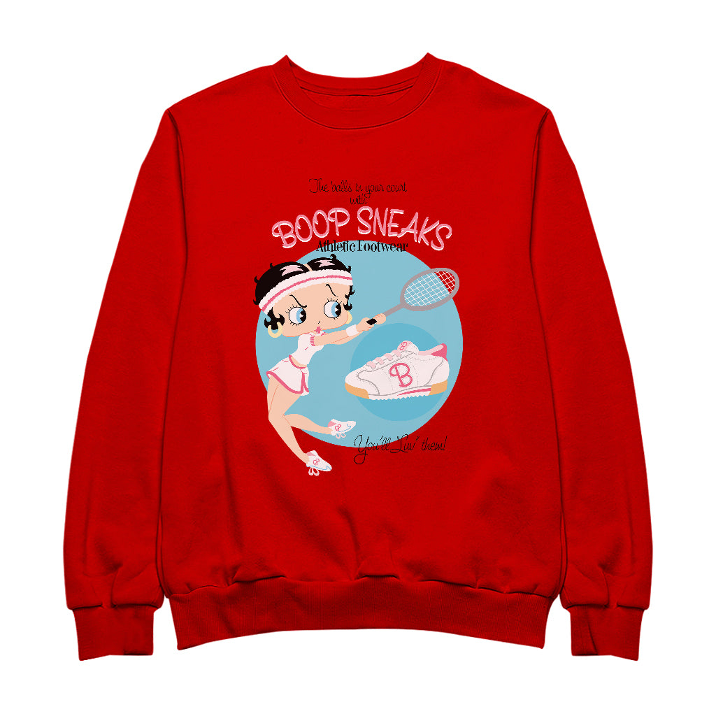 Betty Boop Athletic Footwear Men's Sweatshirt