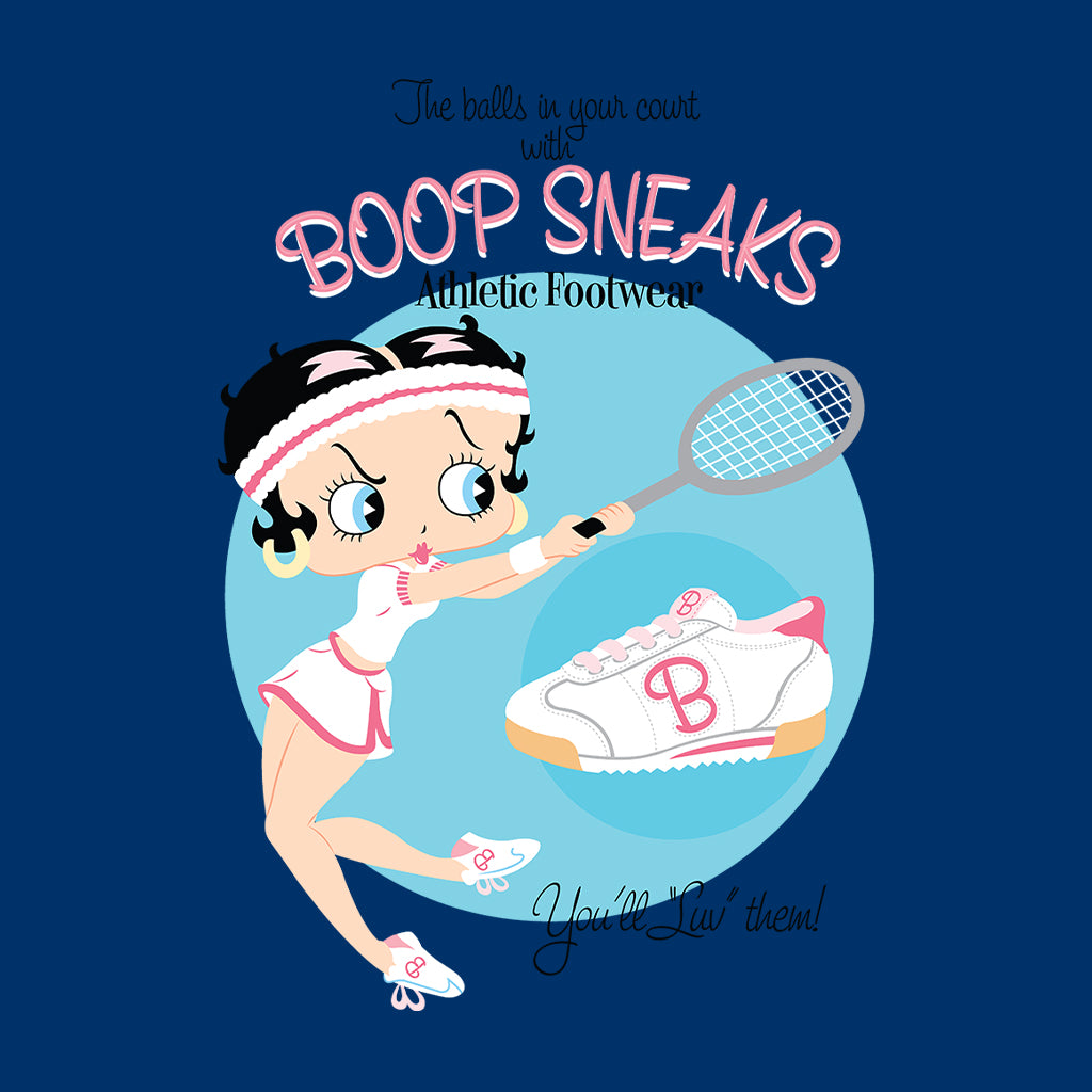 Betty Boop Athletic Footwear Men's Sweatshirt-Betty Boop Shop