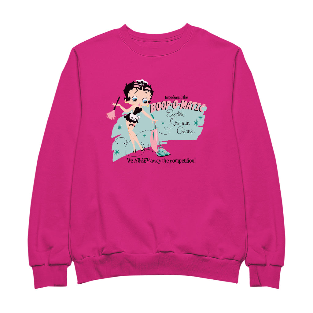 Betty Boop Cleaning Services Men's Sweatshirt-Betty Boop Shop
