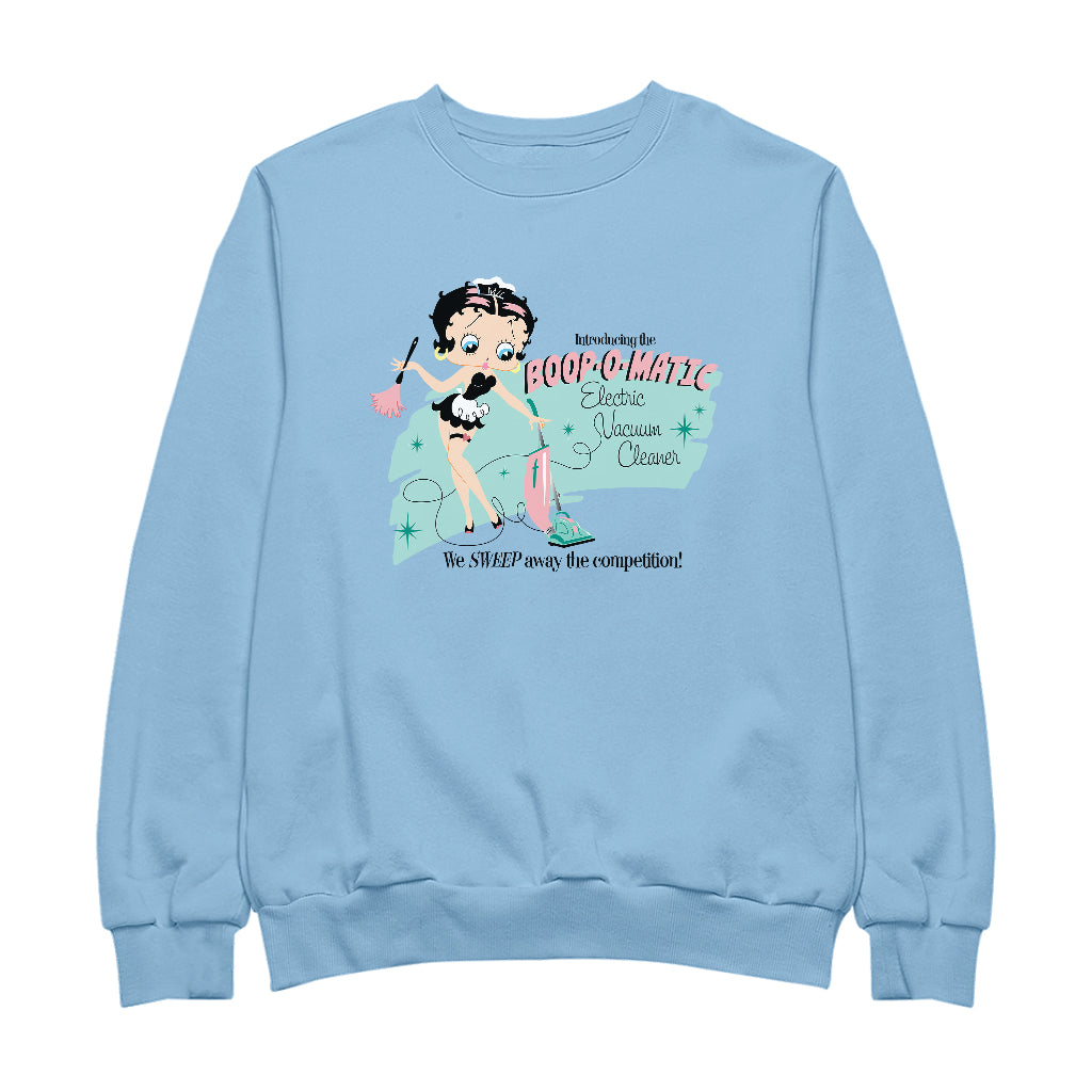 Betty Boop Cleaning Services Men's Sweatshirt-Betty Boop Shop