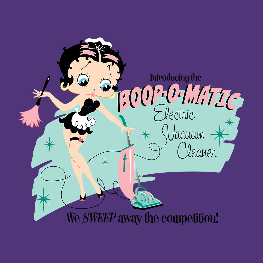 Betty Boop Cleaning Services Men's Sweatshirt-Betty Boop Shop