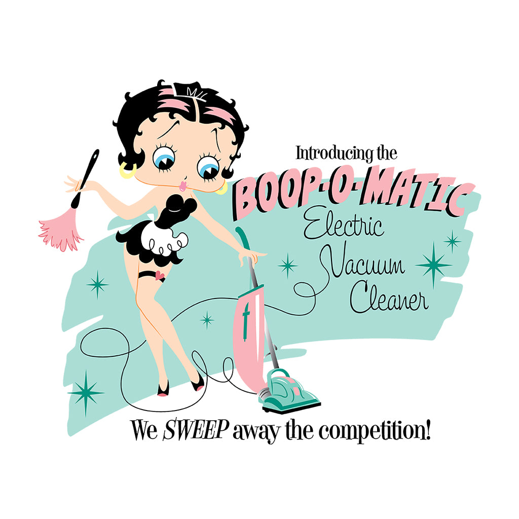Betty Boop Cleaning Services Men's Sweatshirt-Betty Boop Shop