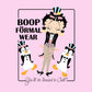 Betty Boop Formal Wear Men's Sweatshirt-Betty Boop Shop