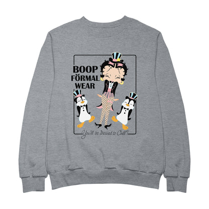 Betty Boop Formal Wear Men's Sweatshirt