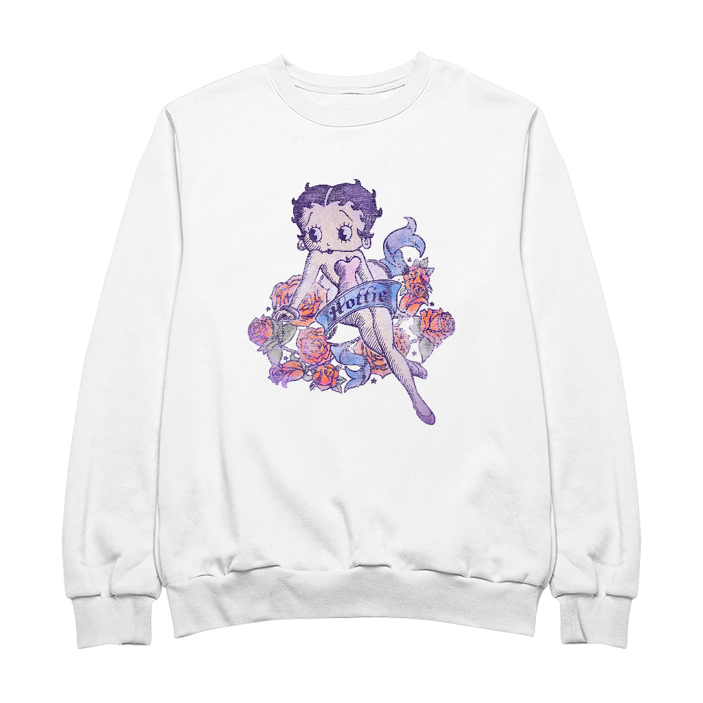 Betty Boop Hottie Tattoo Men's Sweatshirt