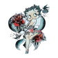 Betty Boop Hottie Cutie Tattoo Men's Sweatshirt-Betty Boop Shop