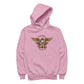 Betty Boop Love Hurts Tattoo Men's Hooded Sweatshirt-Betty Boop Shop