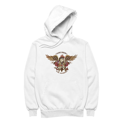 Betty Boop Love Hurts Tattoo Men's Hooded Sweatshirt