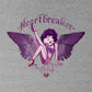 Betty Boop Heartbreaker Tattoo Women's Hooded Sweatshirt-Betty Boop Shop