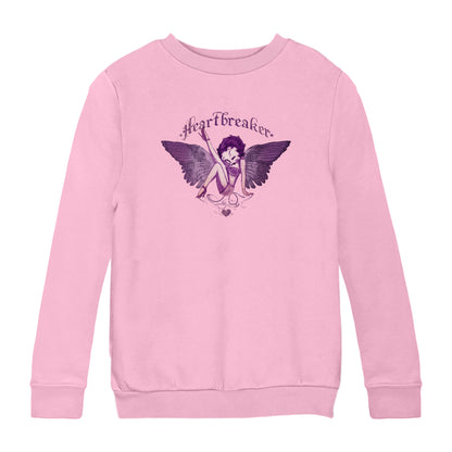 Betty Boop Heartbreaker Tattoo Kids Sweatshirt