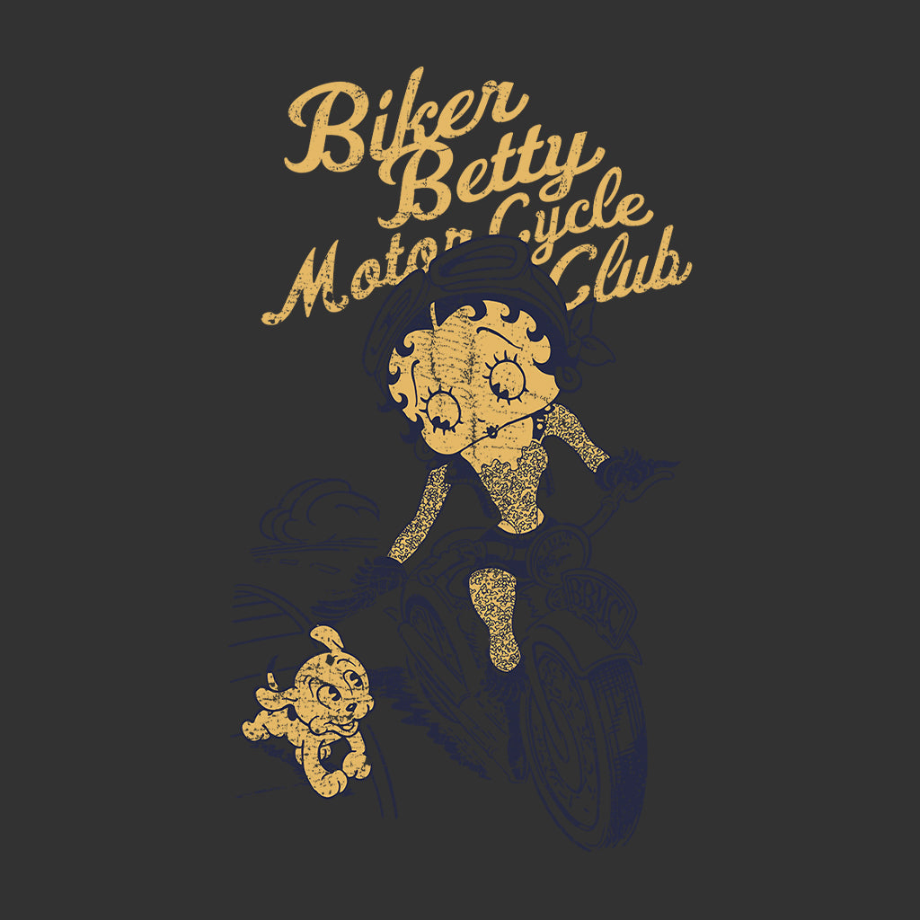 Betty Boop Motor Cycle Club Kids Sweatshirt-Betty Boop Shop