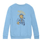 Betty Boop Motor Cycle Club Kids Sweatshirt-Betty Boop Shop