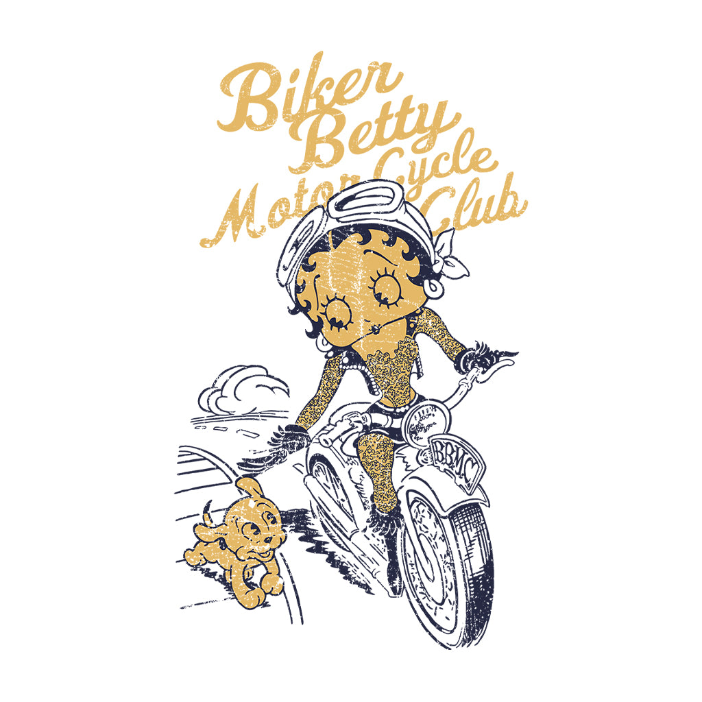 Betty Boop Motor Cycle Club Kids Sweatshirt-Betty Boop Shop