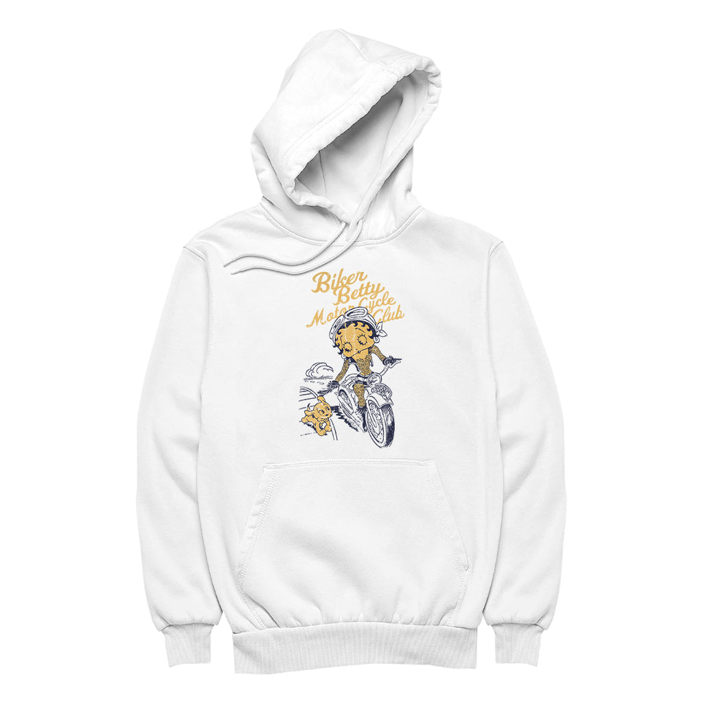 Betty Boop Motor Cycle Club Women's Hooded Sweatshirt