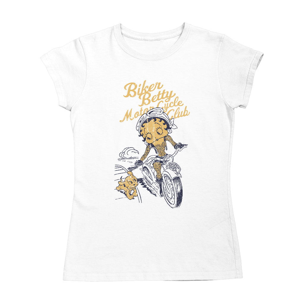 Betty Boop Motor Cycle Club Women's T-Shirt