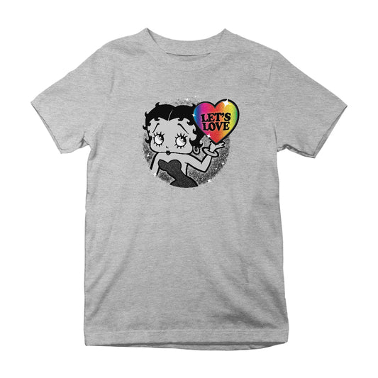 Betty Boop Let's Love Kids T-Shirt