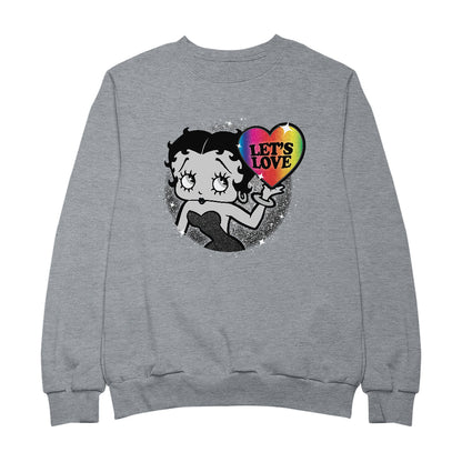 Betty Boop Let's Love Men's Sweatshirt