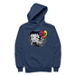Betty Boop Let's Love Women's Hooded Sweatshirt-Betty Boop Shop