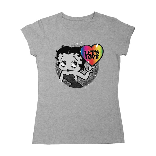 Betty Boop Let's Love Women's T-Shirt