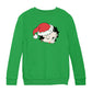 Betty Boop Christmas Santa Hat Wink Kids Sweatshirt-Betty Boop Shop