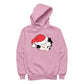 Betty Boop Christmas Santa Hat Wink Women's Hooded Sweatshirt-Betty Boop Shop