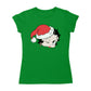 Betty Boop Christmas Santa Hat Wink Women's T-Shirt-Betty Boop Shop