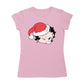 Betty Boop Christmas Santa Hat Wink Women's T-Shirt-Betty Boop Shop