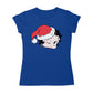 Betty Boop Christmas Santa Hat Wink Women's T-Shirt-Betty Boop Shop