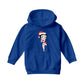 Betty Boop Christmas Wishing Kids Hooded Sweatshirt-Betty Boop Shop