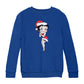 Betty Boop Christmas Wishing Kids Sweatshirt-Betty Boop Shop