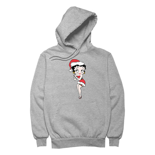 Betty Boop Christmas Wishing Women's Hooded Sweatshirt