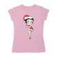 Betty Boop Christmas Wishing Women's T-Shirt-Betty Boop Shop