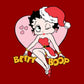 Betty Boop Christmas Heart Wink Men's Sweatshirt-Betty Boop Shop