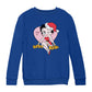 Betty Boop Christmas Heart Wink Kids Sweatshirt-Betty Boop Shop
